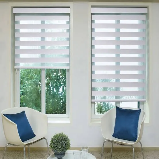 Duplex day and night blinds supplied and fitted in Dubai